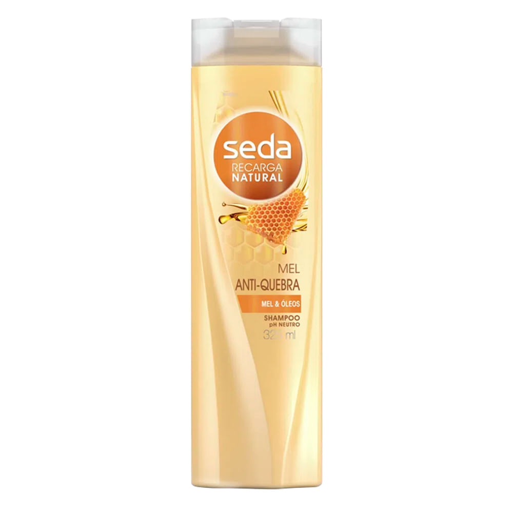Shampoo Seda Recarga Natural Força Antiquebra 325ml