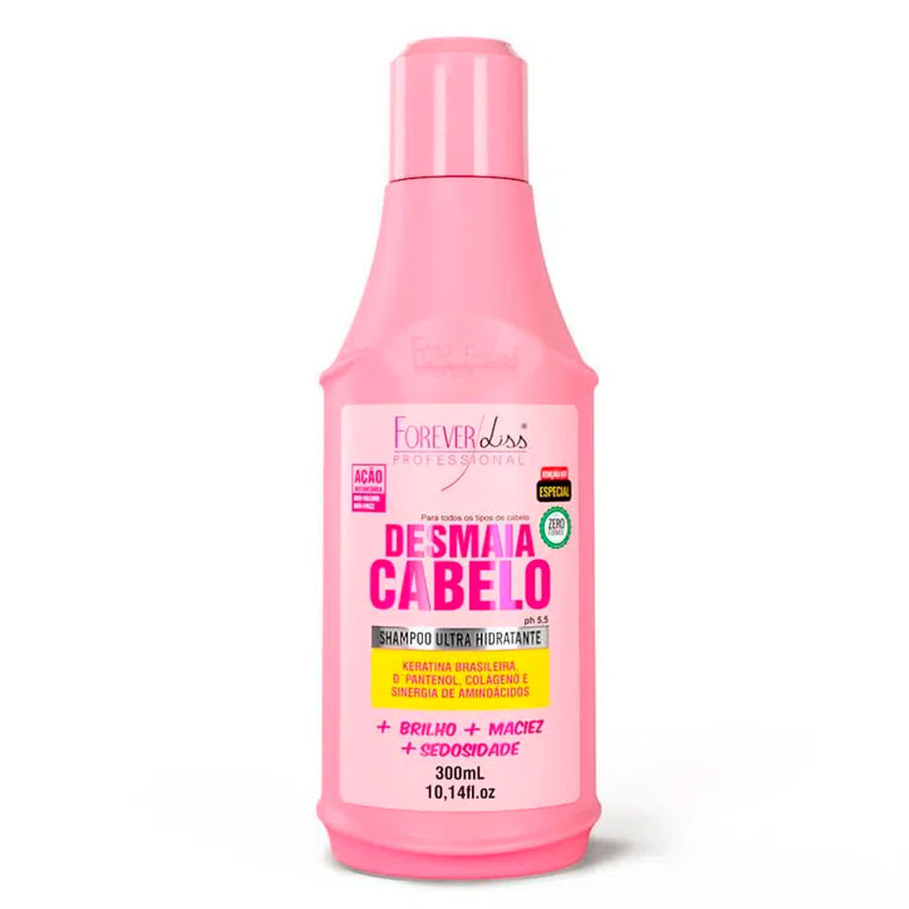 Shampoo Desmaia Cabelo Forever Liss 300ml