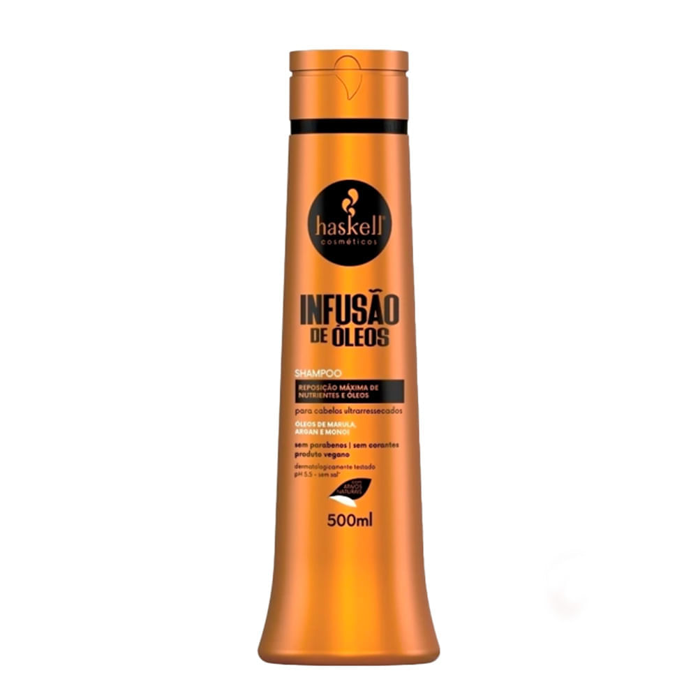 Shampoo Haskell Infusão De Óleos 500ml