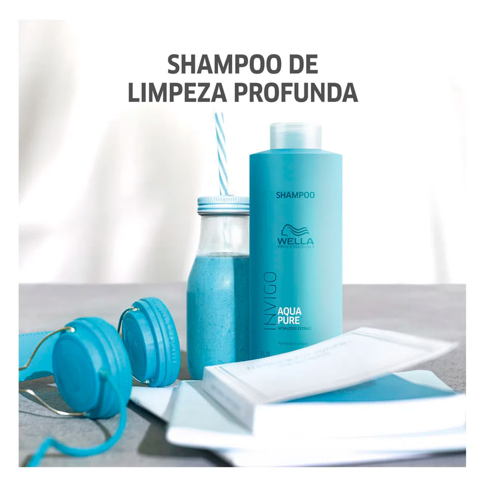 Shampoo Wella Professionals Balance Aqua Pure 1L