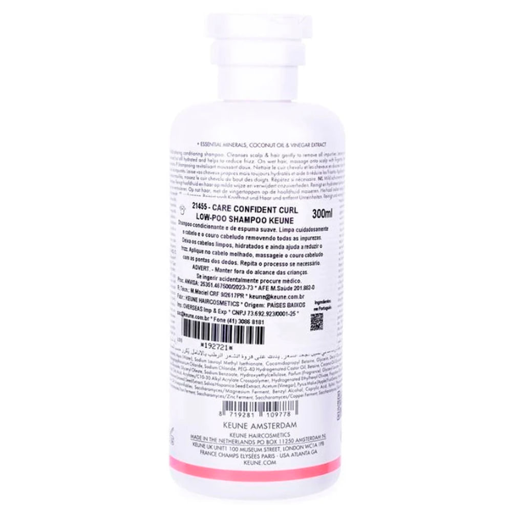 Shampoo Keune Care Confident Curl Low-Poo