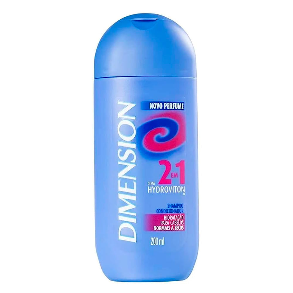 Shampoo Dimension Hydroviton Cabelos Secos 2x1 200ml