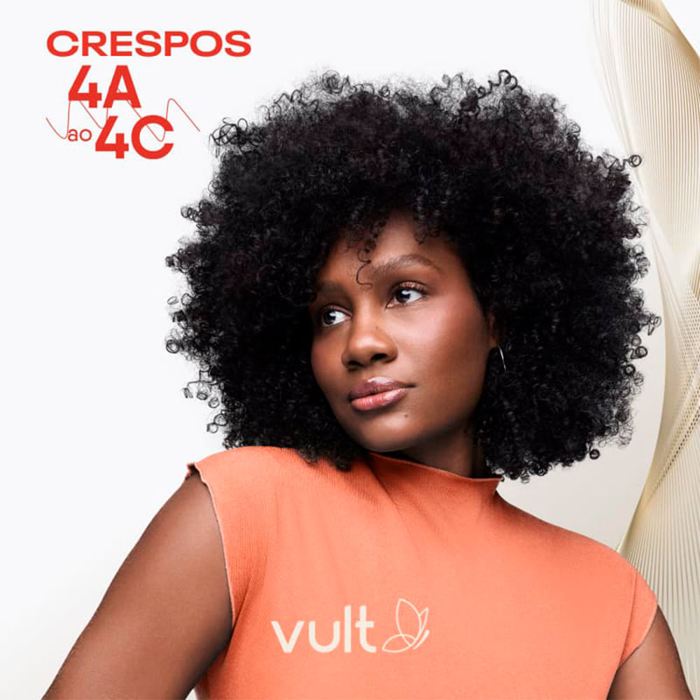 Creme Para Pentear Vult Ultra Nutritivo Crespos 4A a 4C 300ml