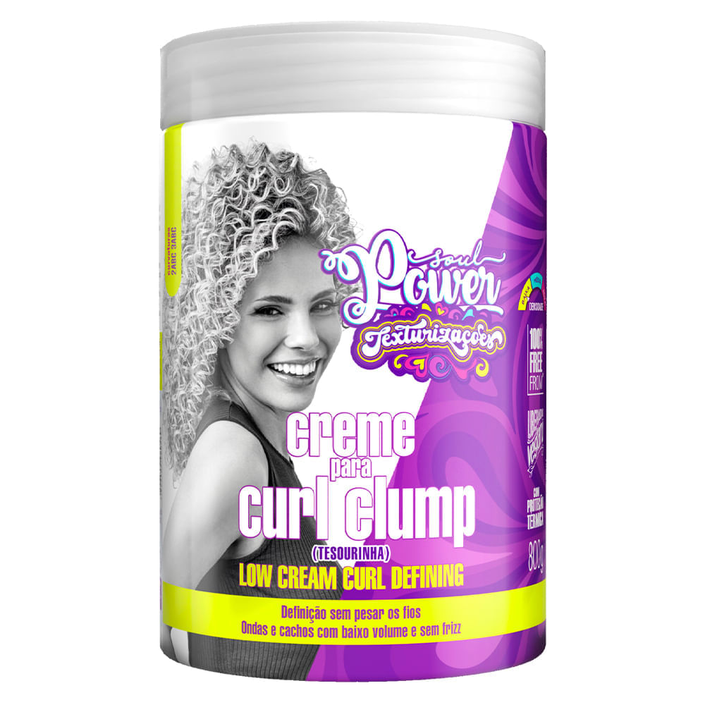Creme Para Tesourinha Soul Power Texturizações 800ml