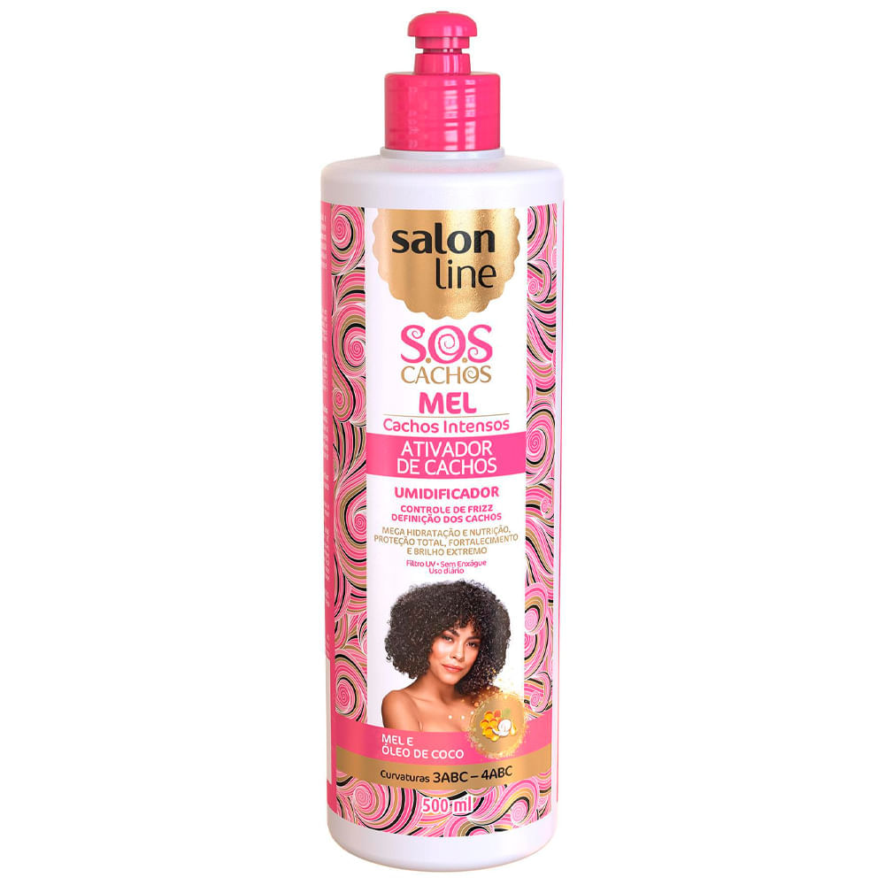 Ativador De Cachos Salon Line S.o.s Intenso 500ml
