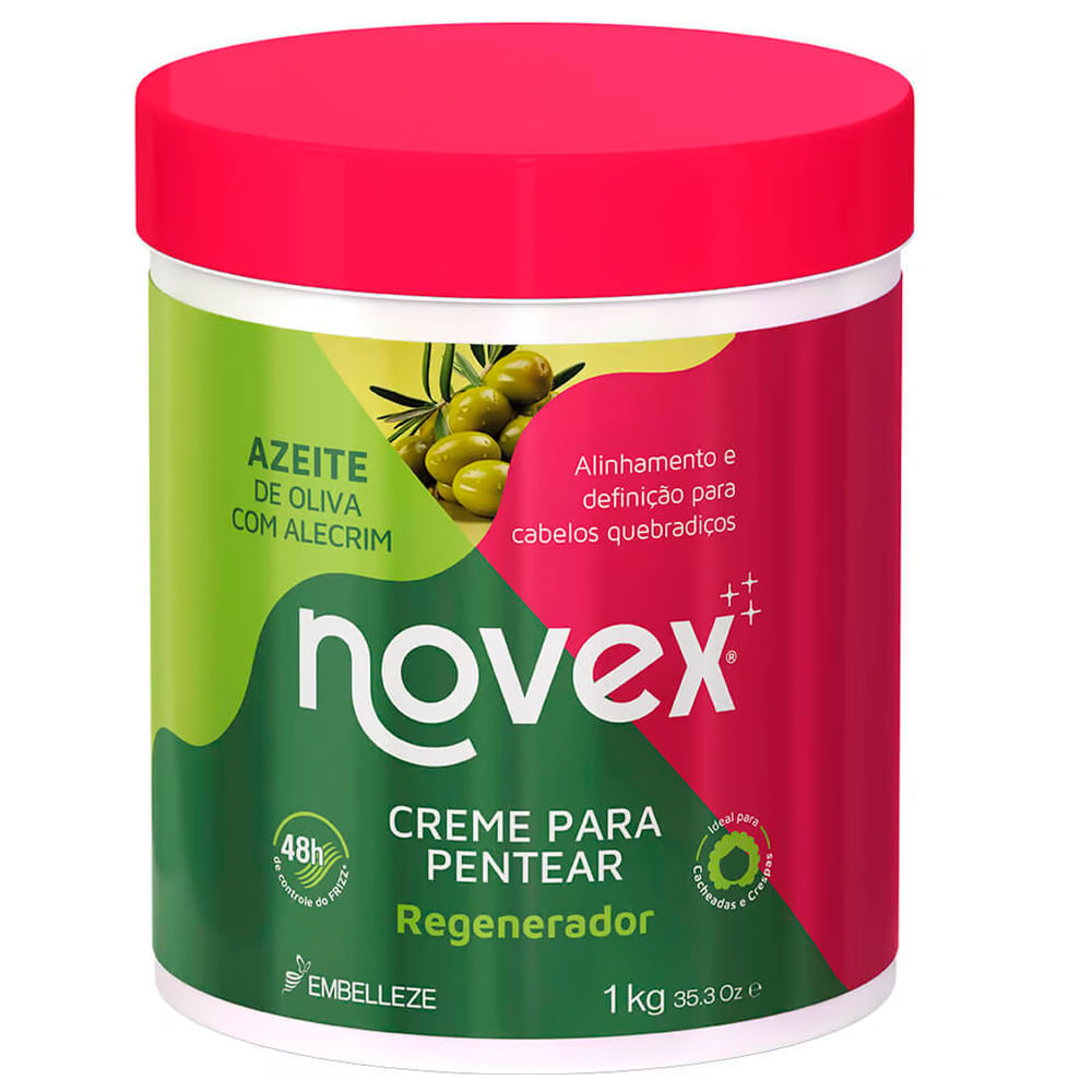 Creme Para Pentear Novex Azeite de Oliva e Alecrim 1kg