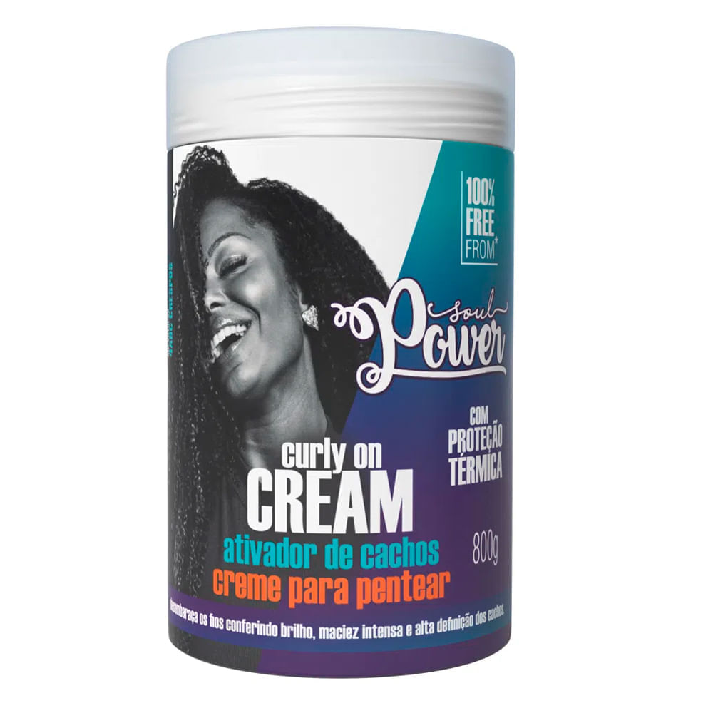 Creme de Pentear Soul Power Ativador De Cacho 800g
