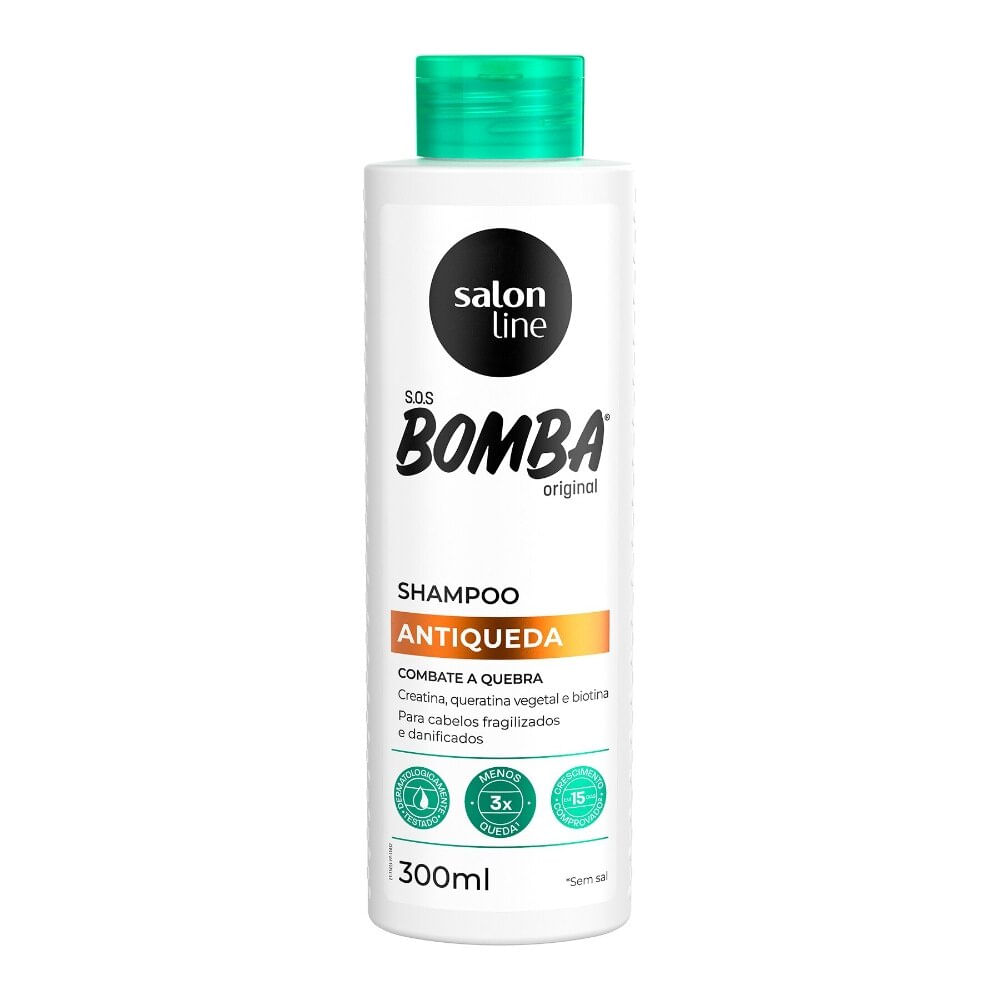 Shampoo S.O.S Bomba Antiqueda Salon Line 300ml