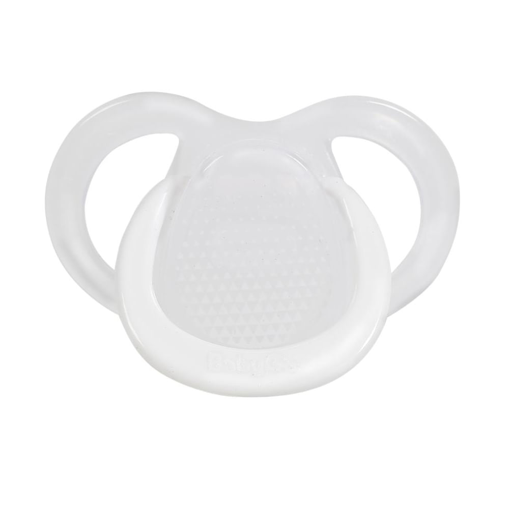Chupeta Menina Com Bico Ortodôntico de Silicone