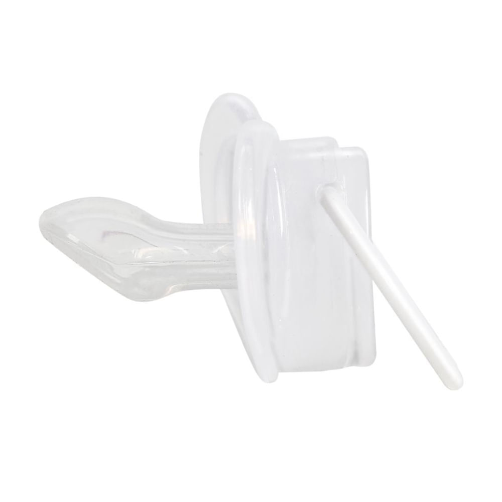 Chupeta Menina Com Bico Ortodôntico de Silicone