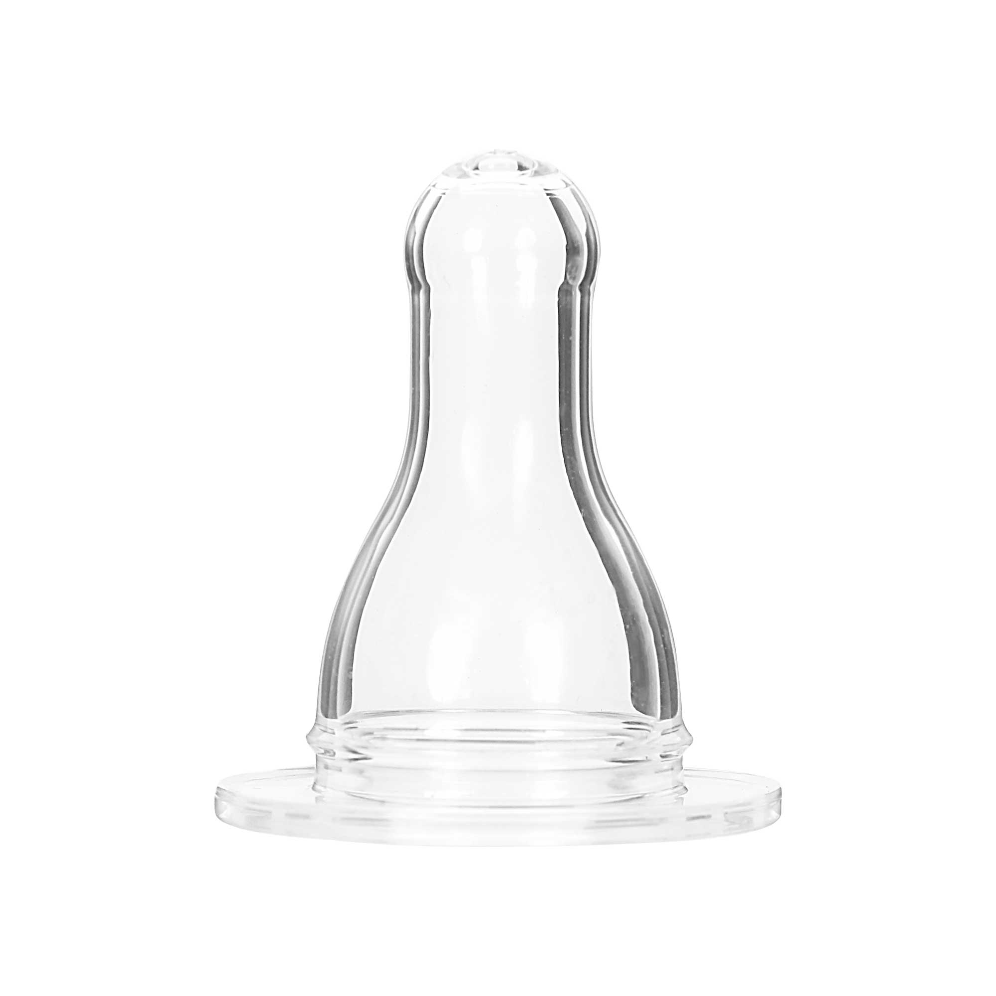Bico Mamadeira de Silicone Macio Ortodontico Convencional Wide Neck T2 Premium