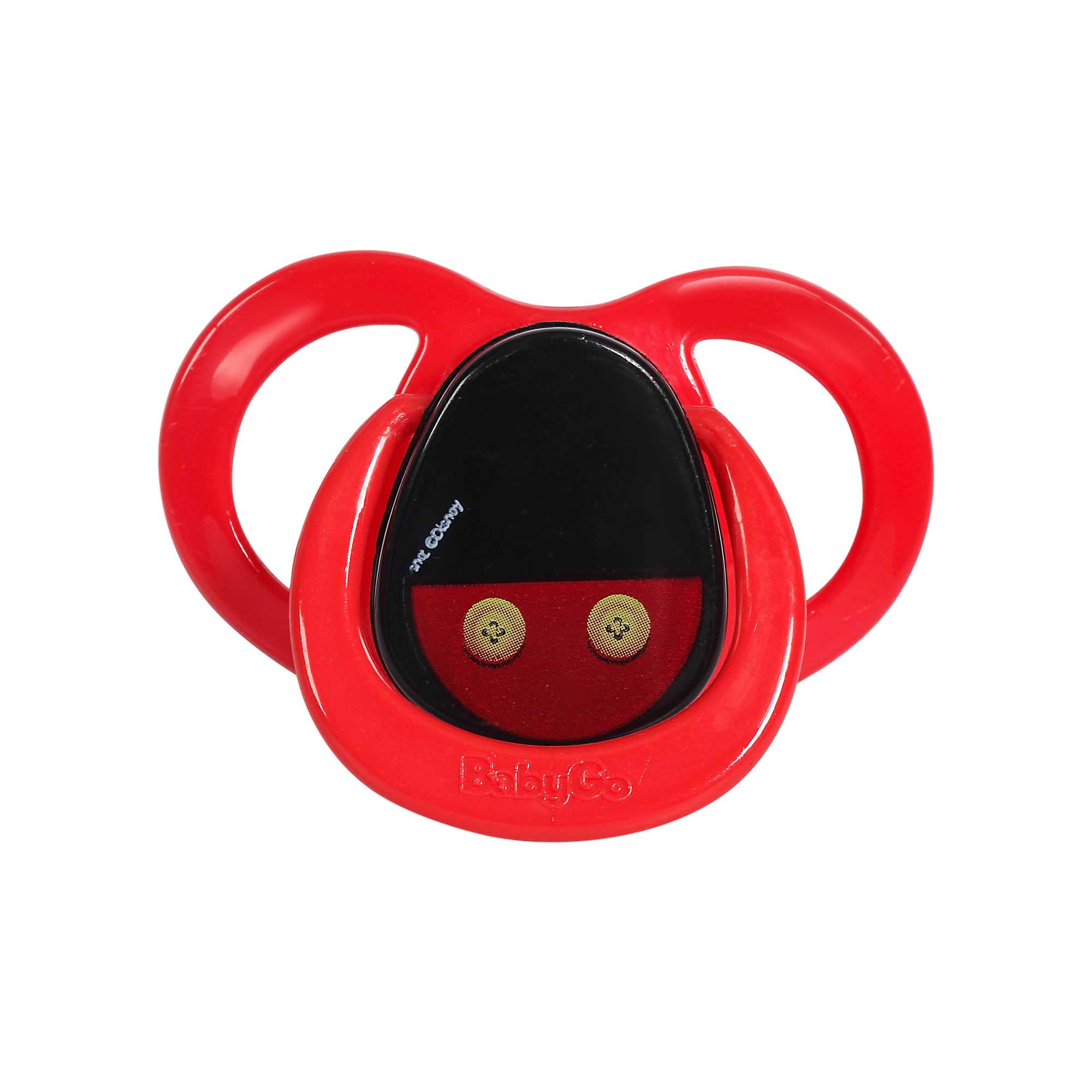 Chupeta T2 Mickey com Bico de Silicone Ortodontico +6 Meses Disney