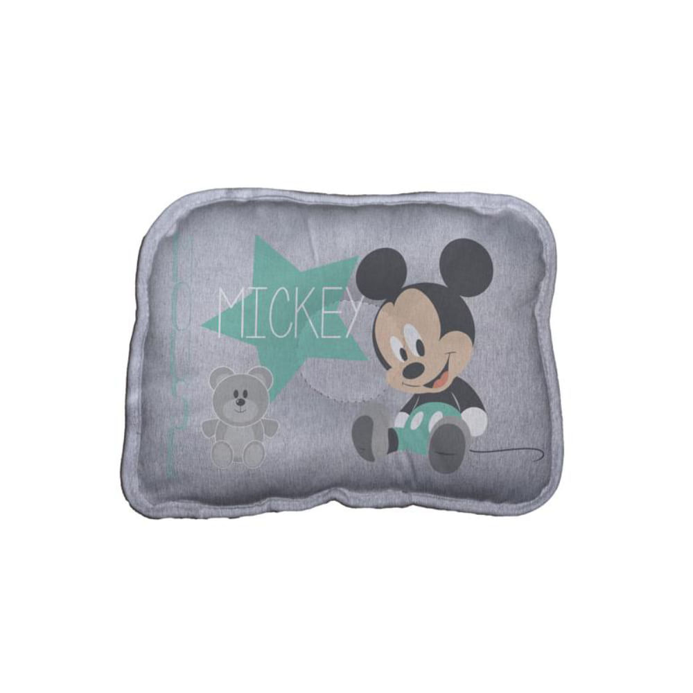 Almofada Travesseiro Para Recém Nascido Baby Mickey Disney
