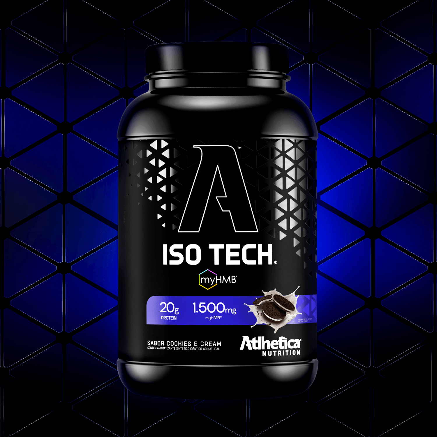 Iso Tech  (WPI+WPH) w/myHMB Cookies & Cream (900g)