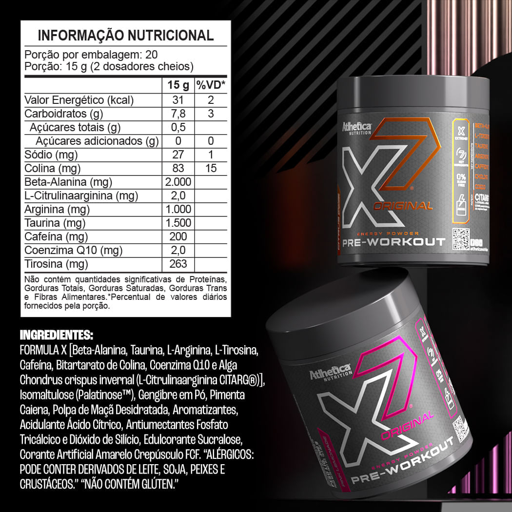 X7 Original Citrus Orange & Lemon 300g