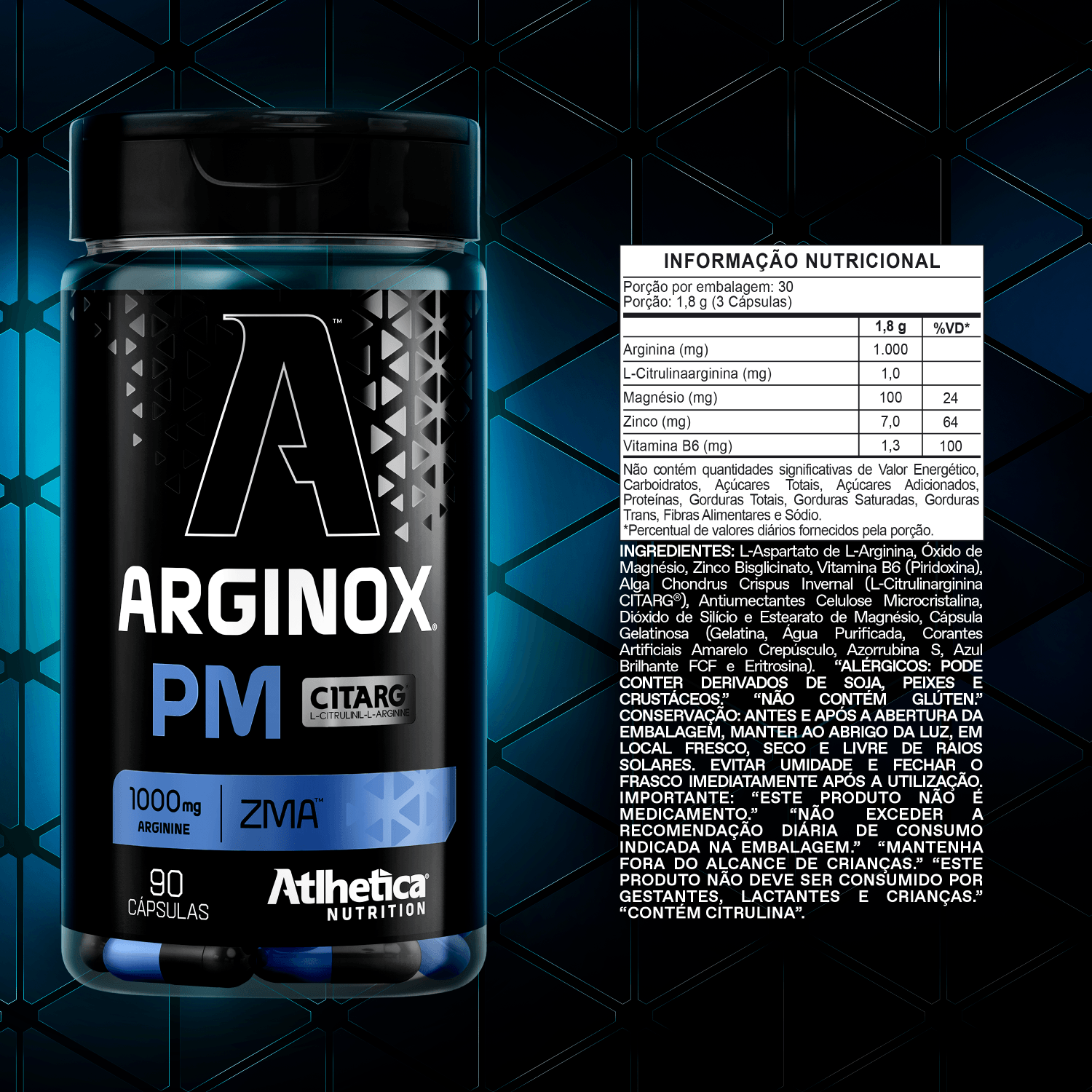 Arginox PM (90 Capsulas)