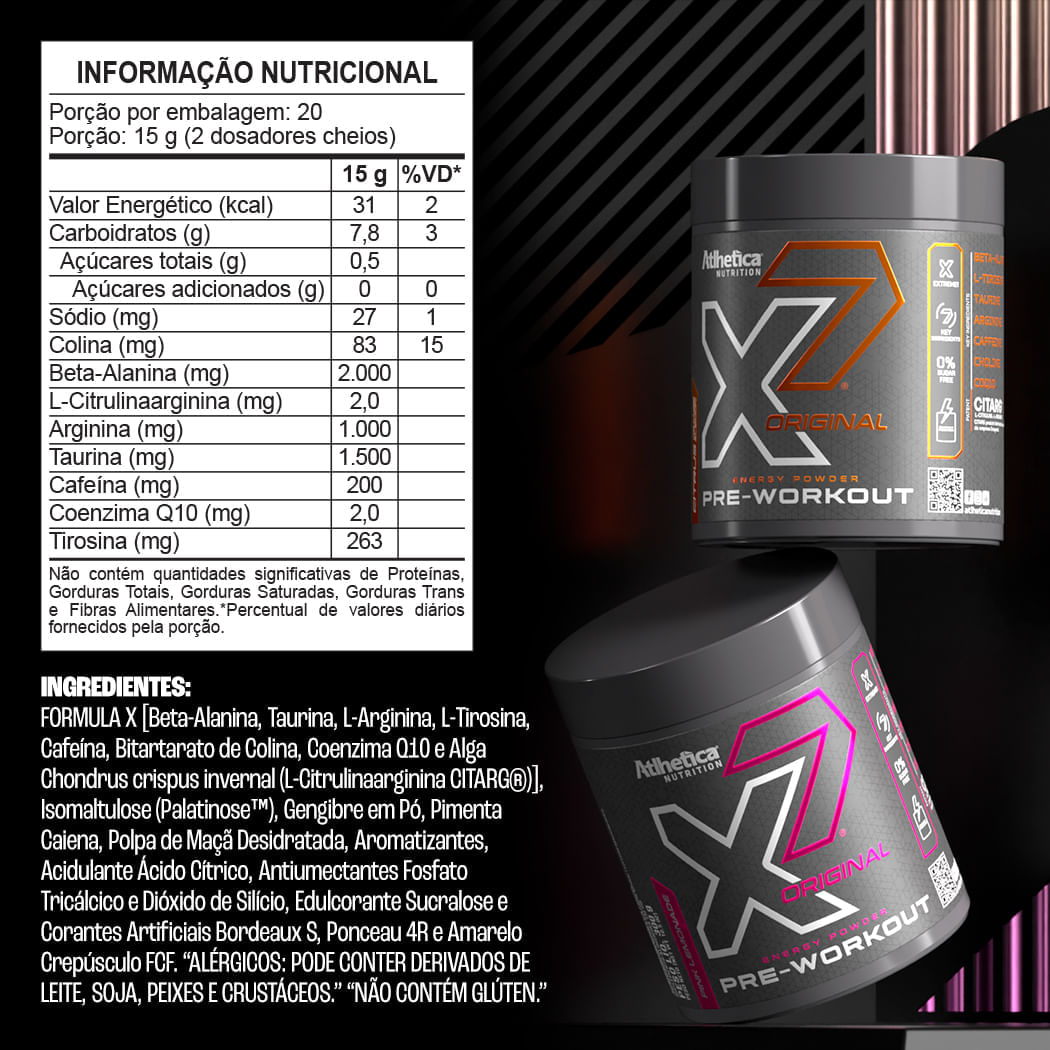 X7 Original Pink Lemonade 300g