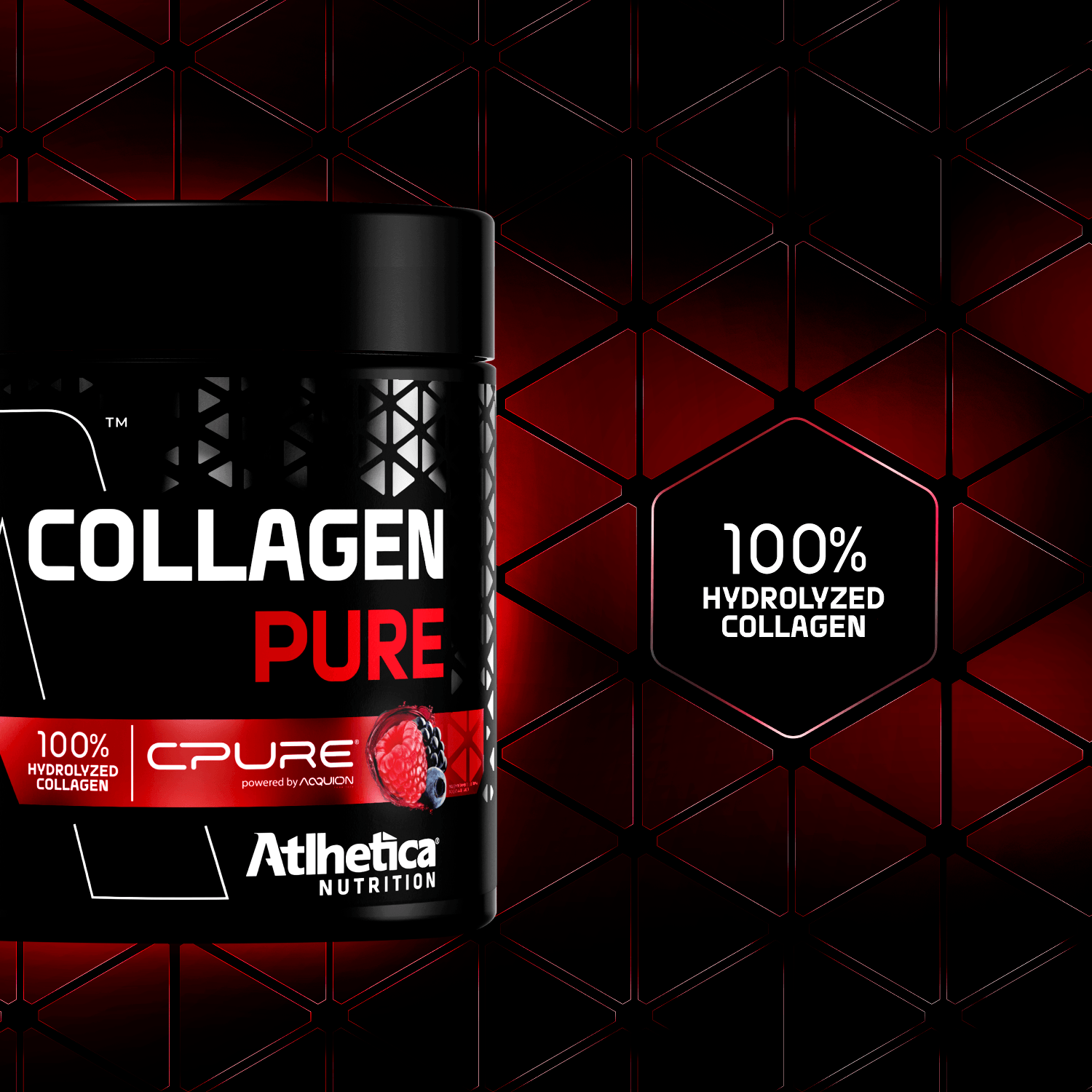 Collagen Pure Frutas Vermelhas (210g)