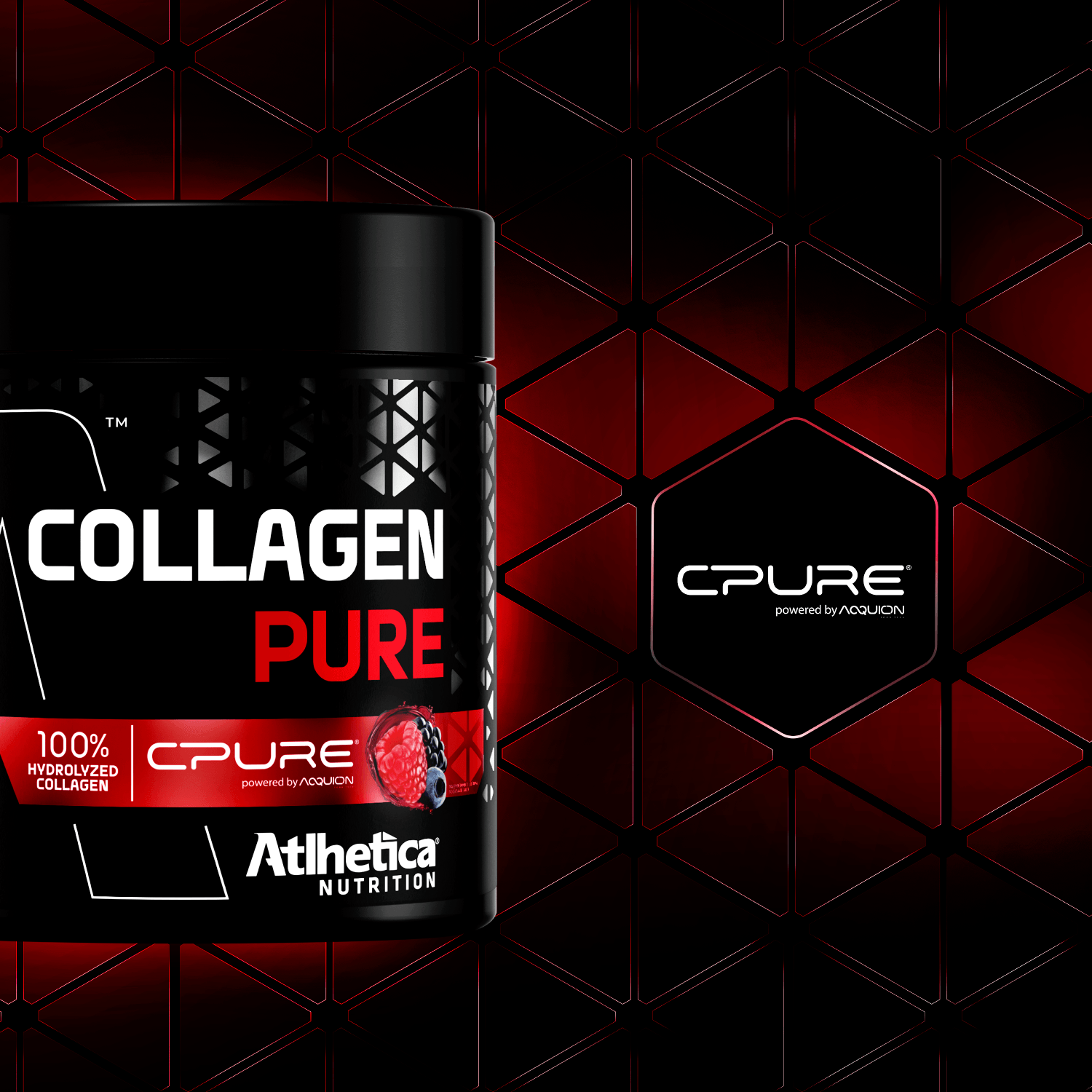 Collagen Pure Frutas Vermelhas (210g)
