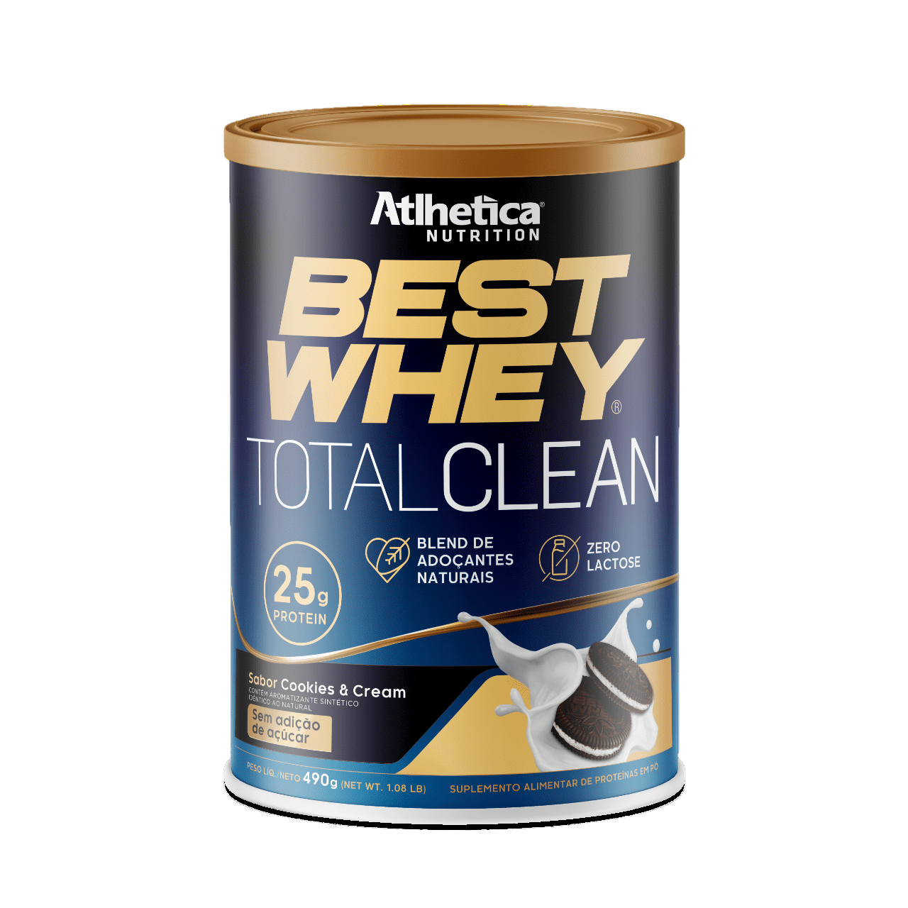 Best Whey Total Clean Cookies & Cream 490g