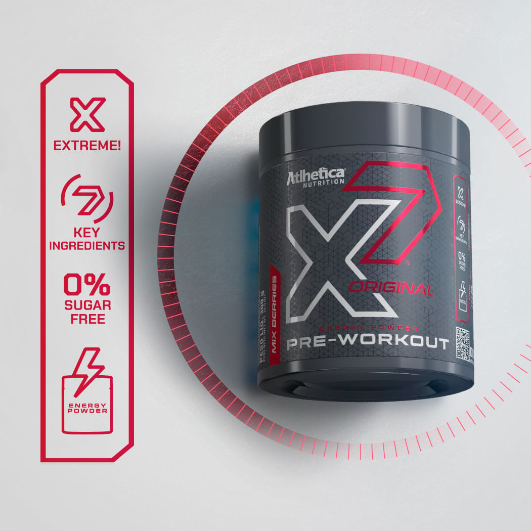 X7 Original  Frutas Vermelhas [Mix Berries] 300g