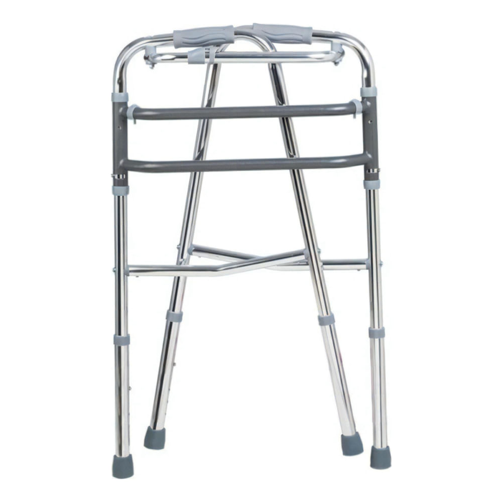 Andador em Alumínio Dobrável Fixo e Articulado da Hidrolight Até 130kg Modelo SC300