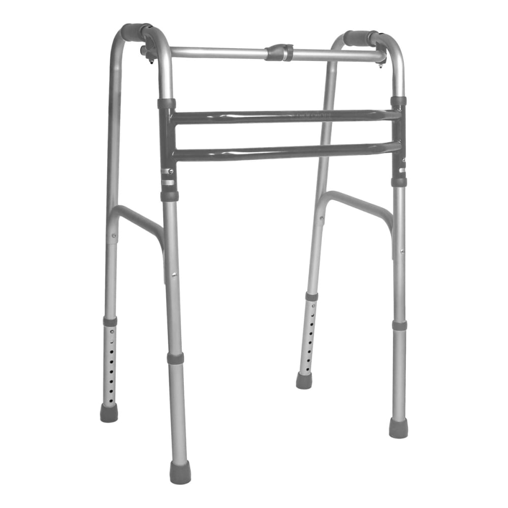 Andador em Alumínio Dobrável Fixo e Articulado da Hidrolight Até 130kg Modelo SC300