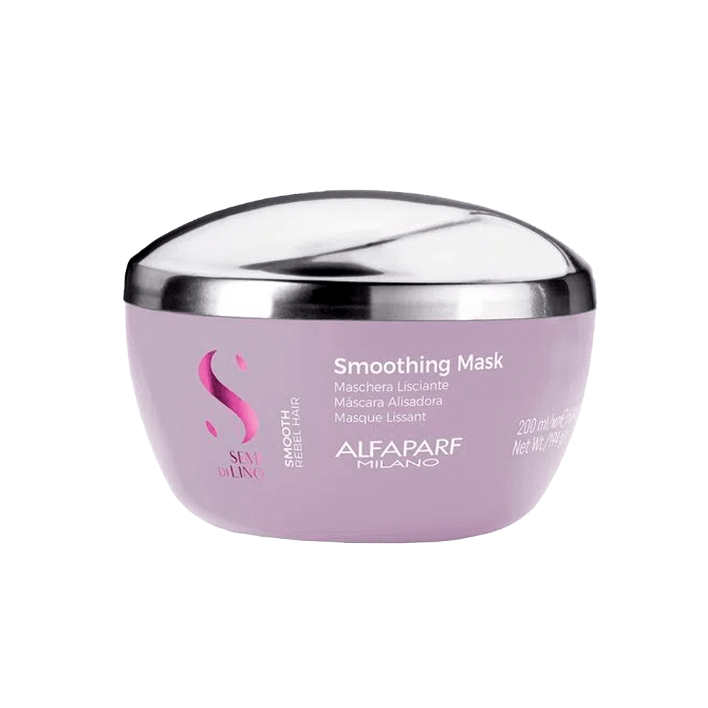 Máscara Alisadora Semi Di Lino Smooth Smoothing  Alfaparf  200ml