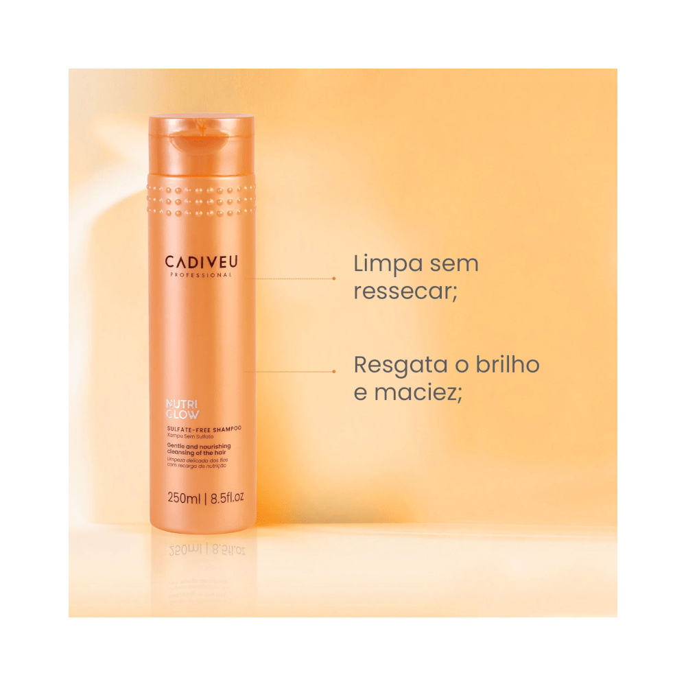 Shampoo Nutri Glow Cadiveu 250ml