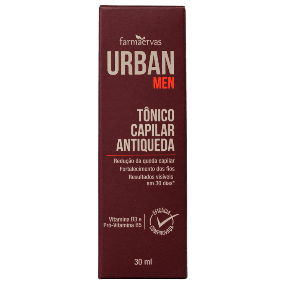 Tônico Antiqueda Urban Men Farmaervas 30ml
