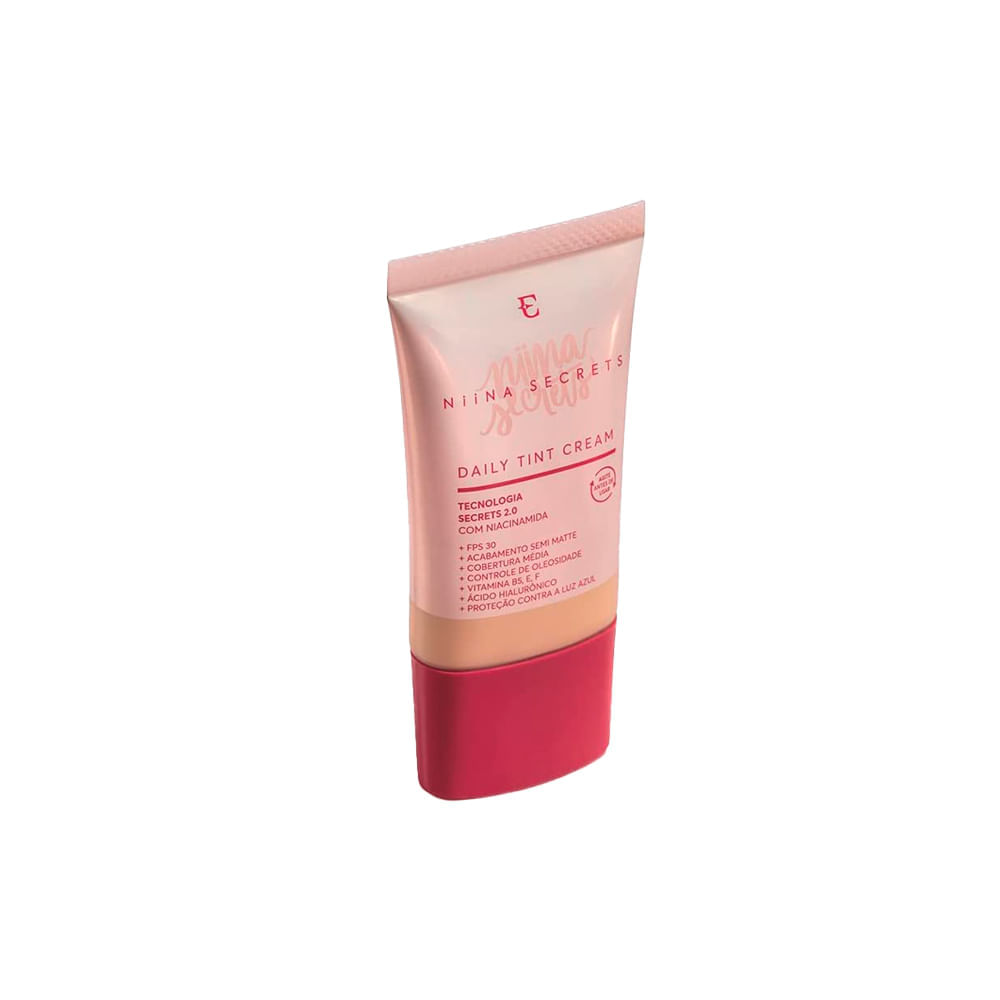 Base Líquida Matte Eudora Niina Secrets Daily Tint Cream Cor 0 25 Ml