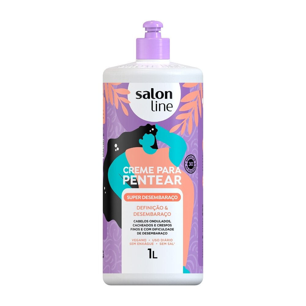 Creme Pentear Salon Line Super Desembaraco 1l