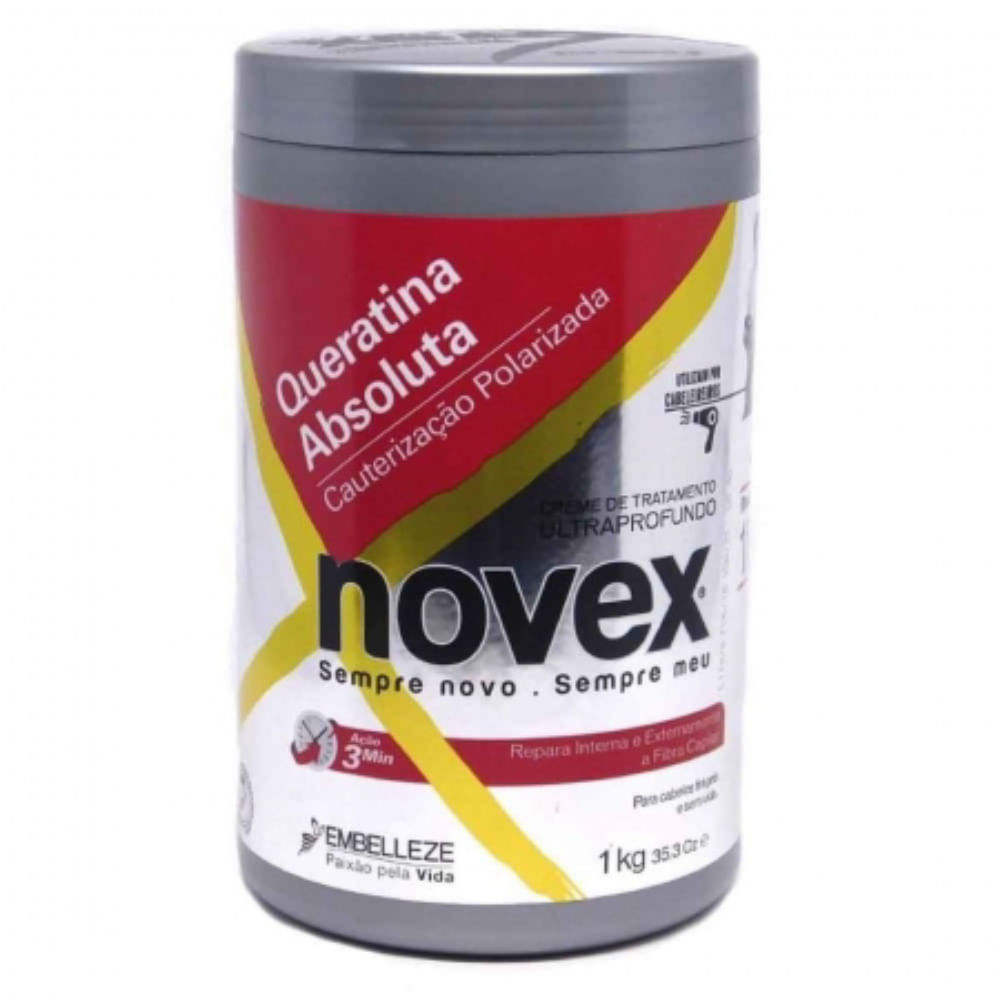 Creme Para Tratamento  Novex 400g Queratina