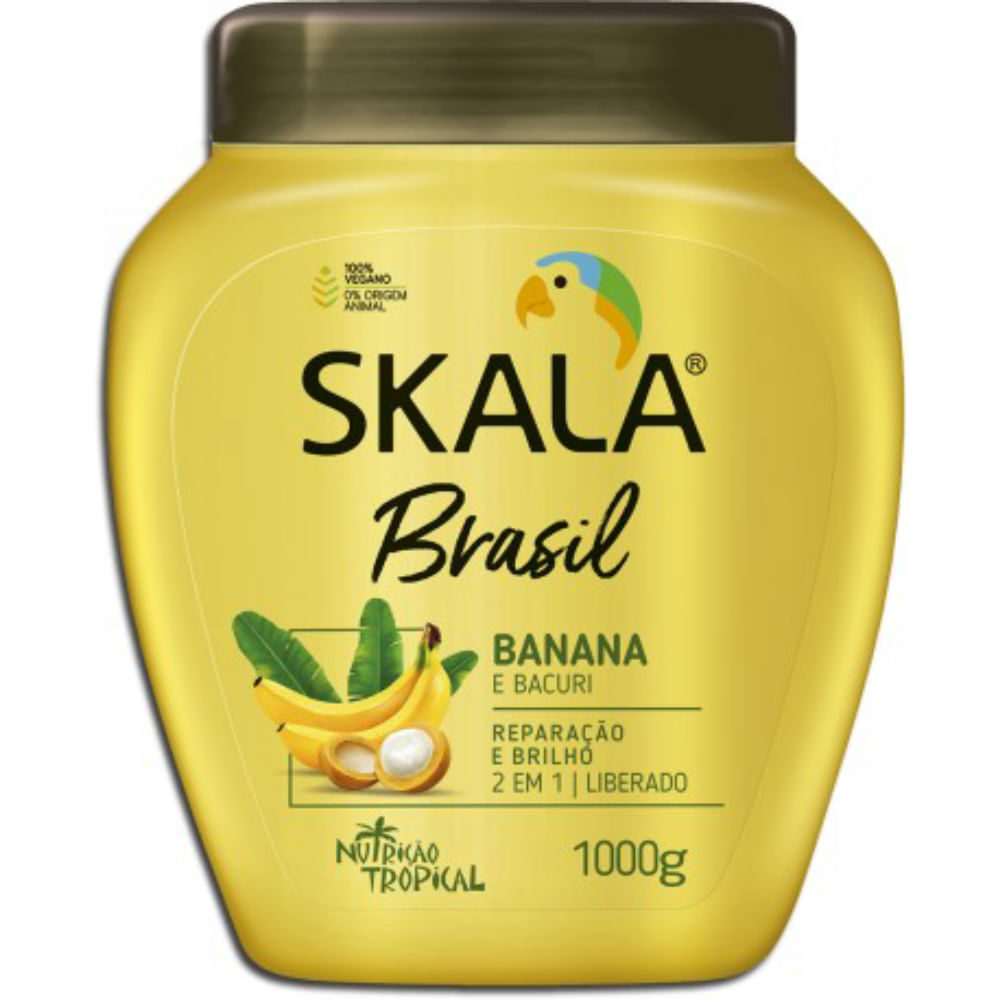 Creme de Tratamento Banana e Bacuri 1Kg Skala