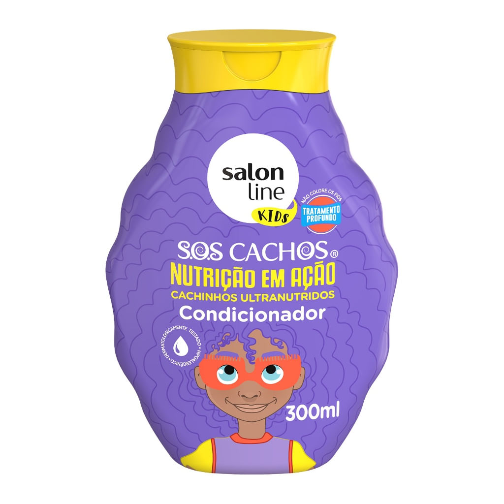 Ativador Salon Line Sos Kids Nutricao Ação 300ml