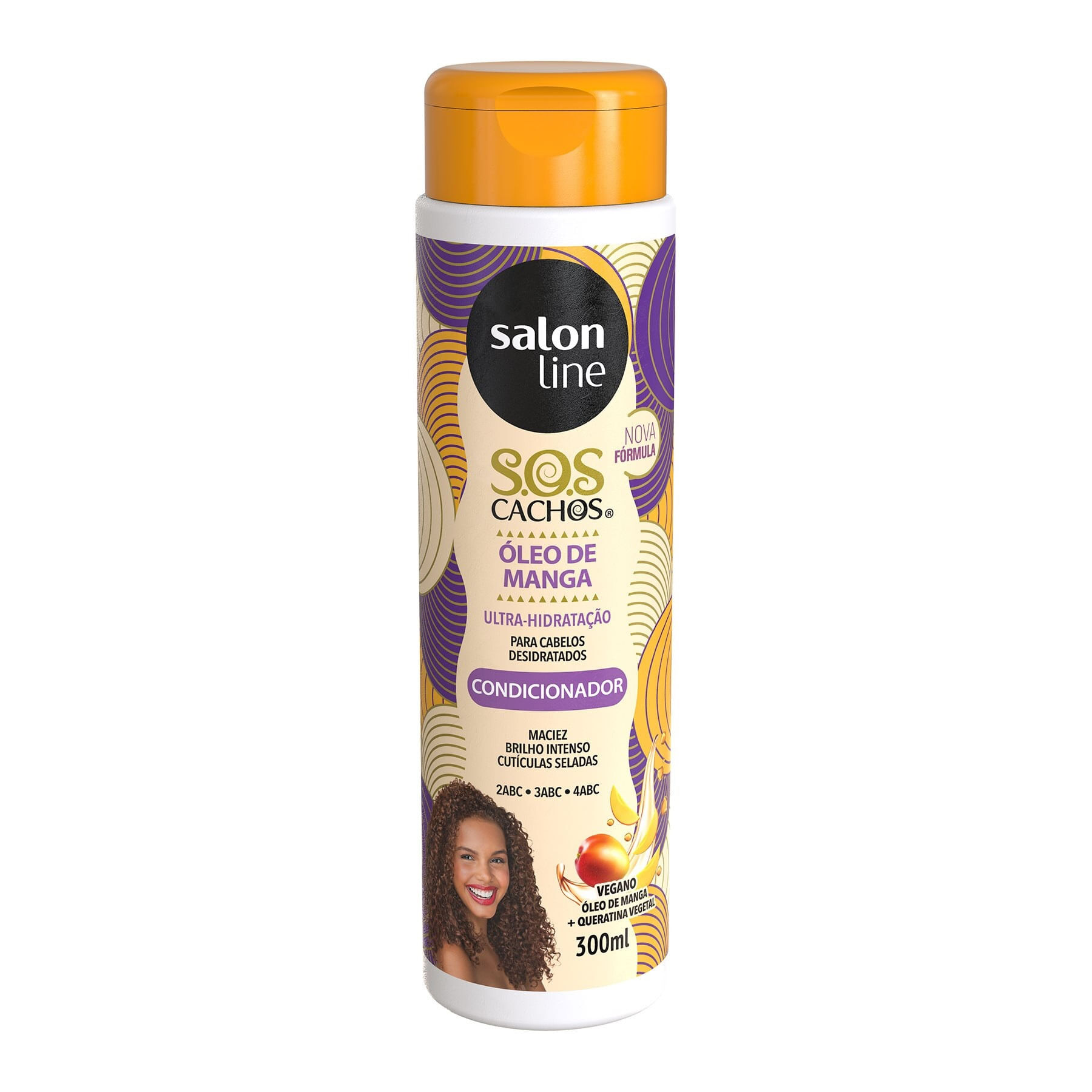 Condicionador Sos Manga Óleo De Manga Salon Line 300ml