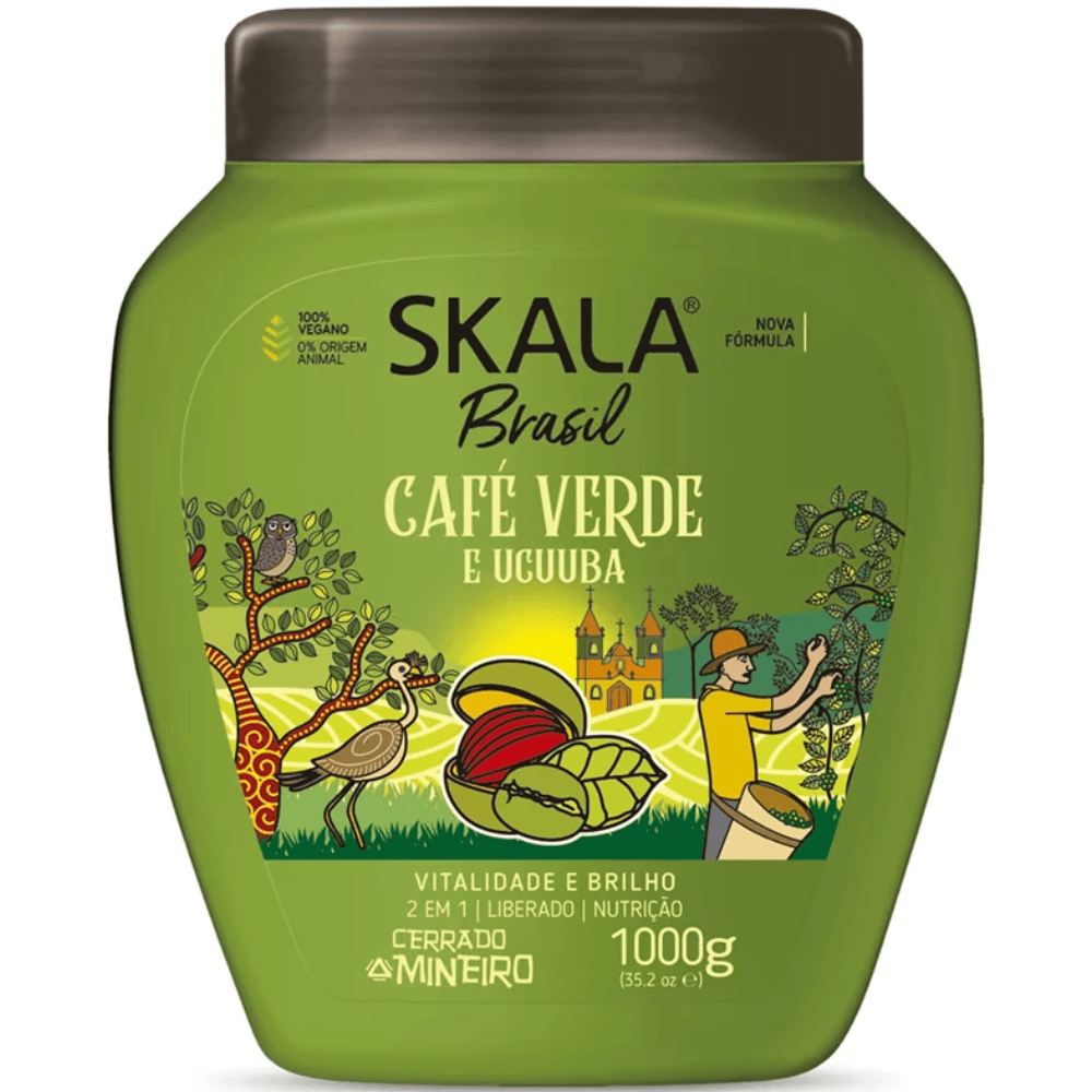 Creme de Tratamento Café Verde e Ucuuba 1Kg Skala