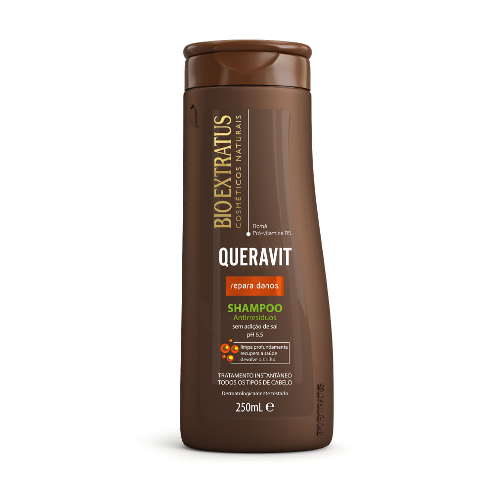 Shampoo Antiresiduos Queravit 250ml Bio Extratus