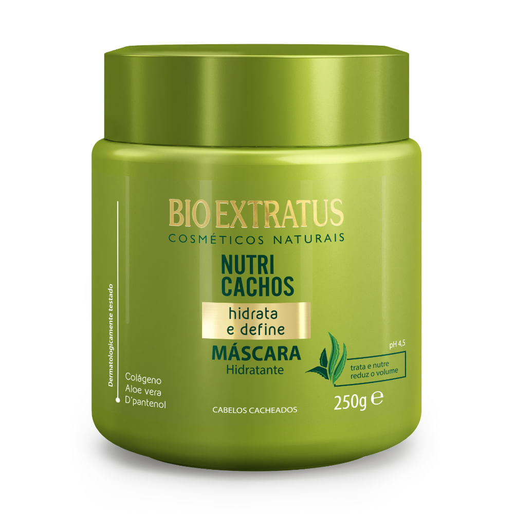 Máscara Hidratante Nutri Cachos 250g Bio Extratus