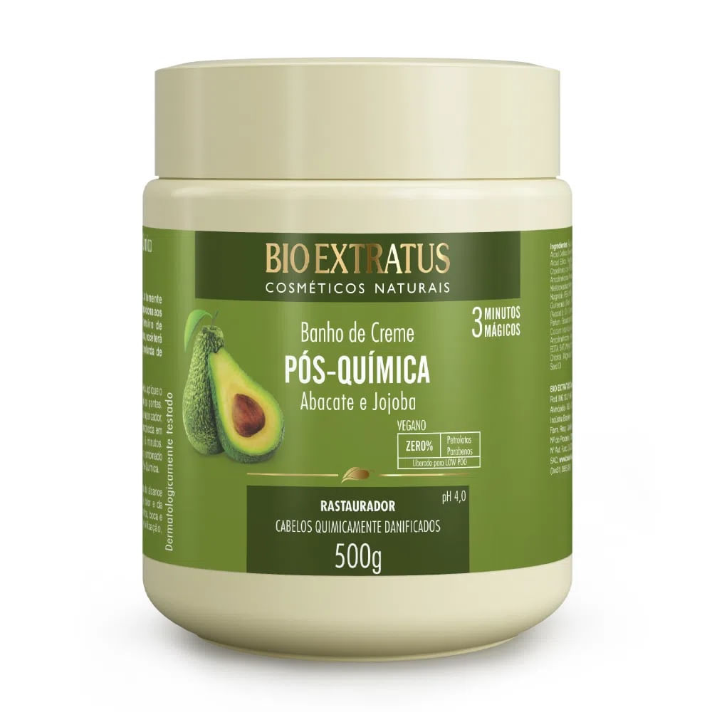 Banho de Creme Pós Química Bio Extratus 500g