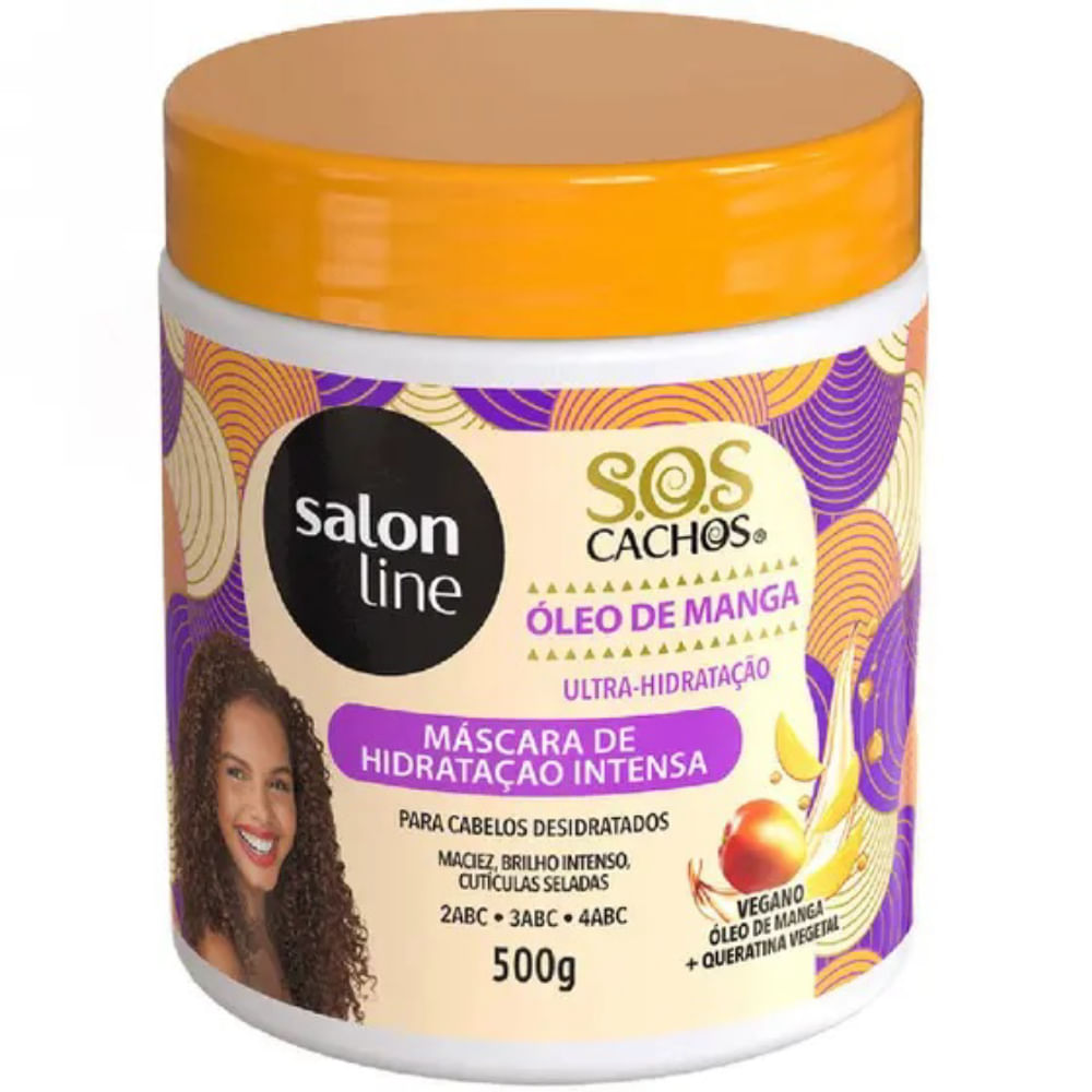 Máscara De Óleo De Manga Salon Line 500g
