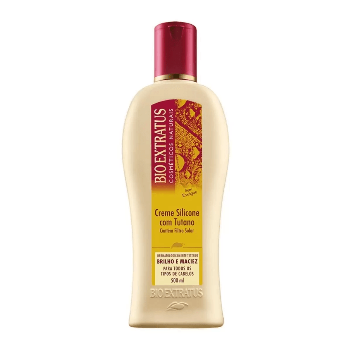 Creme Silicone Tutano Filtro Solar 500ml Bio Extratus