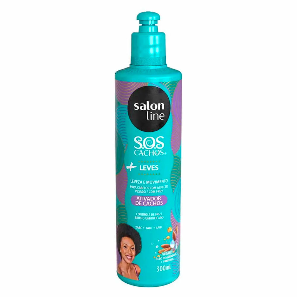 Ativador De Cachos SOS Salon Line 300ml