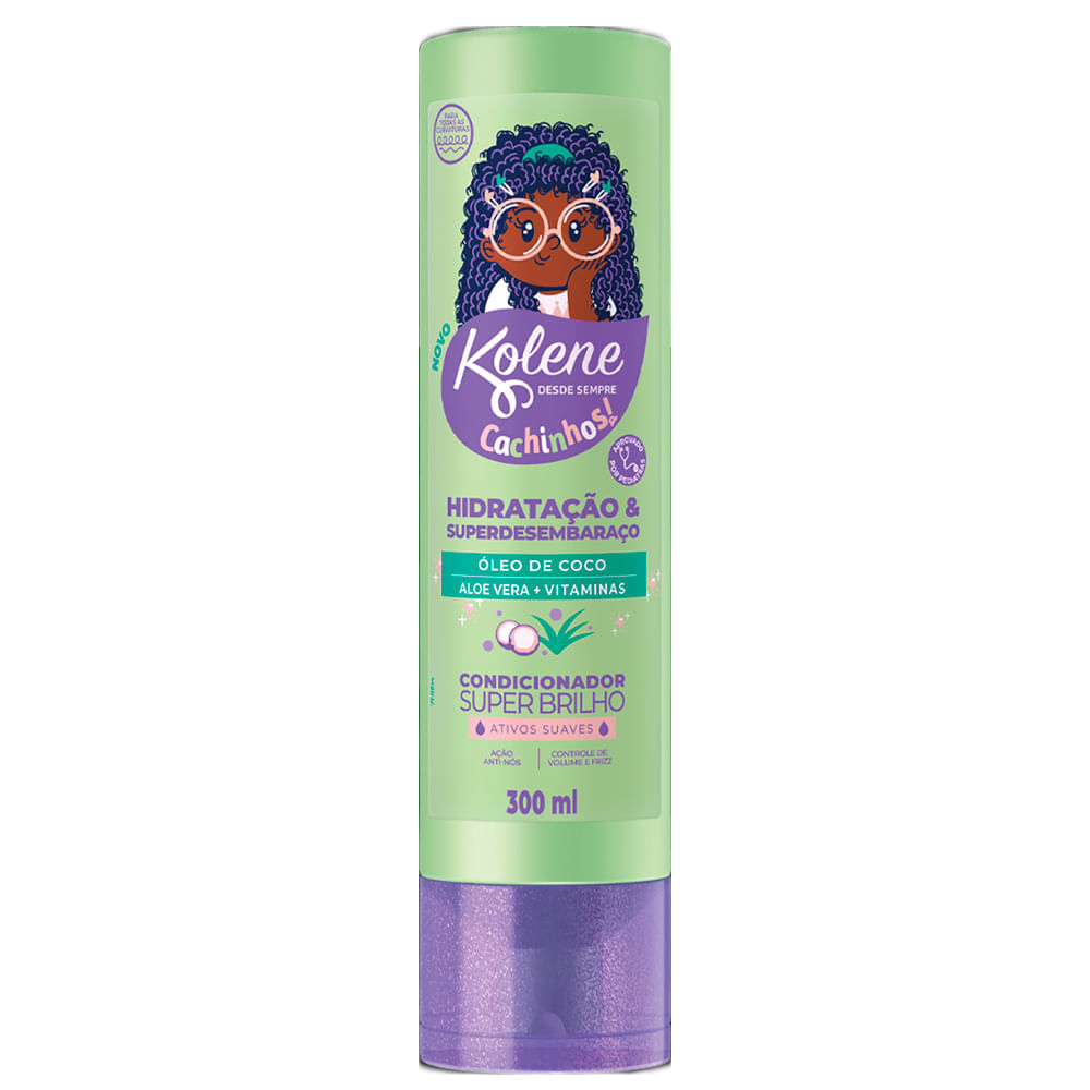 Condicionador Infantil Cachinhos Kolene 300ml