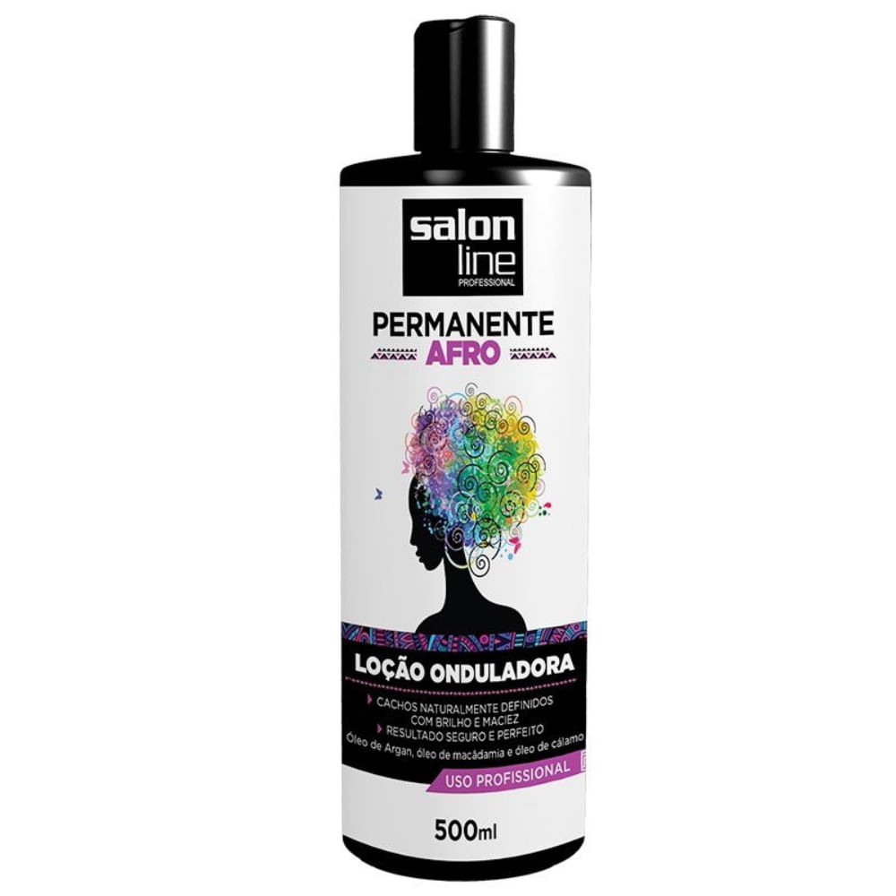 Loção Salon Line Onduladora Permanente Afro 500ml