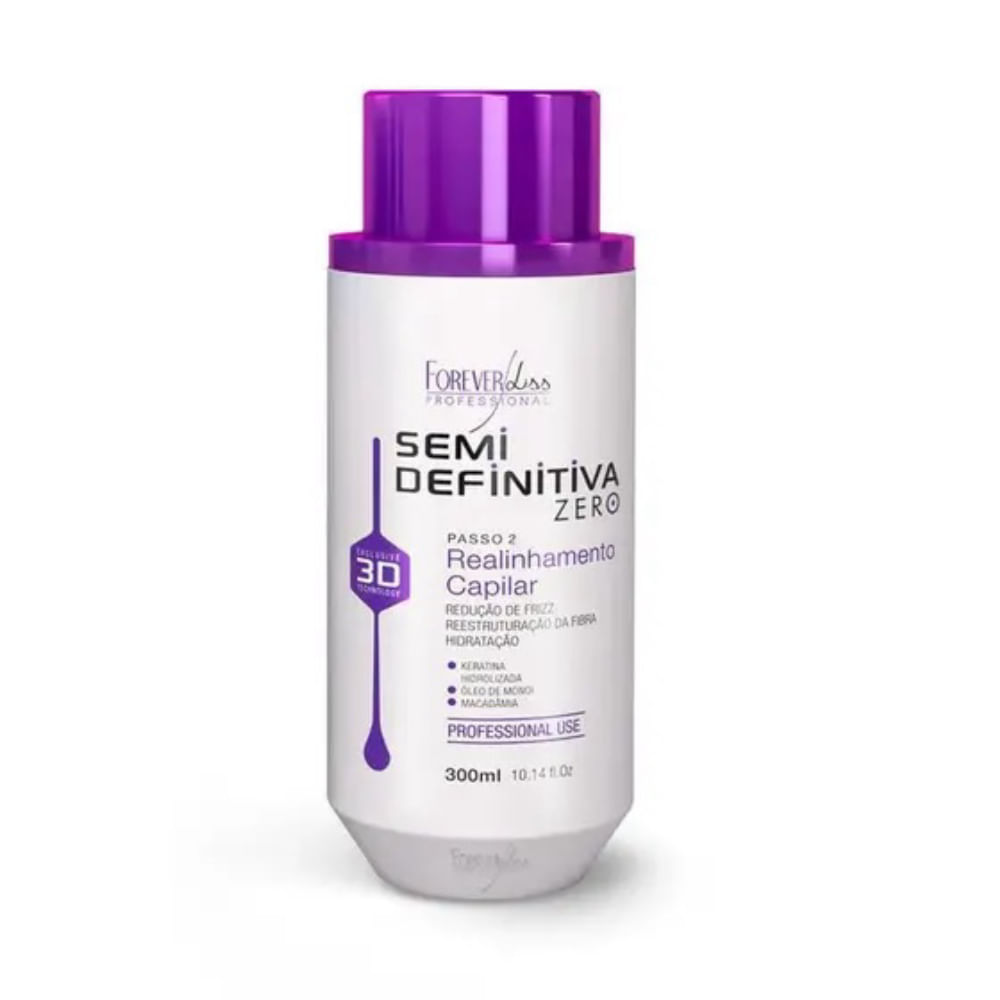 Ativador Capilar Semi Definitivo 3D Forever Liss 300ml