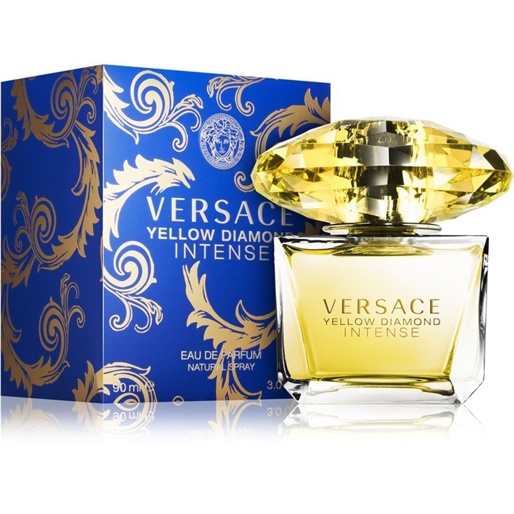 Perfume Feminino Versace Yellow Diamond Intense Eau De Parfum 90ml