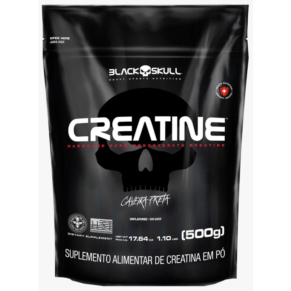 REFIL CREATINE - CREATINA MONOHIDRATADA - REFIL 500G