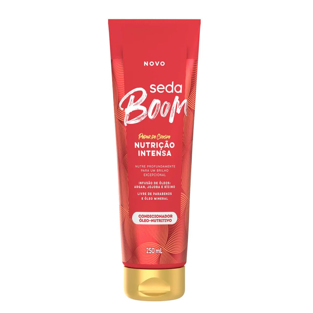 Condicionador Boom Nutrição Intensa Seda 250ml
