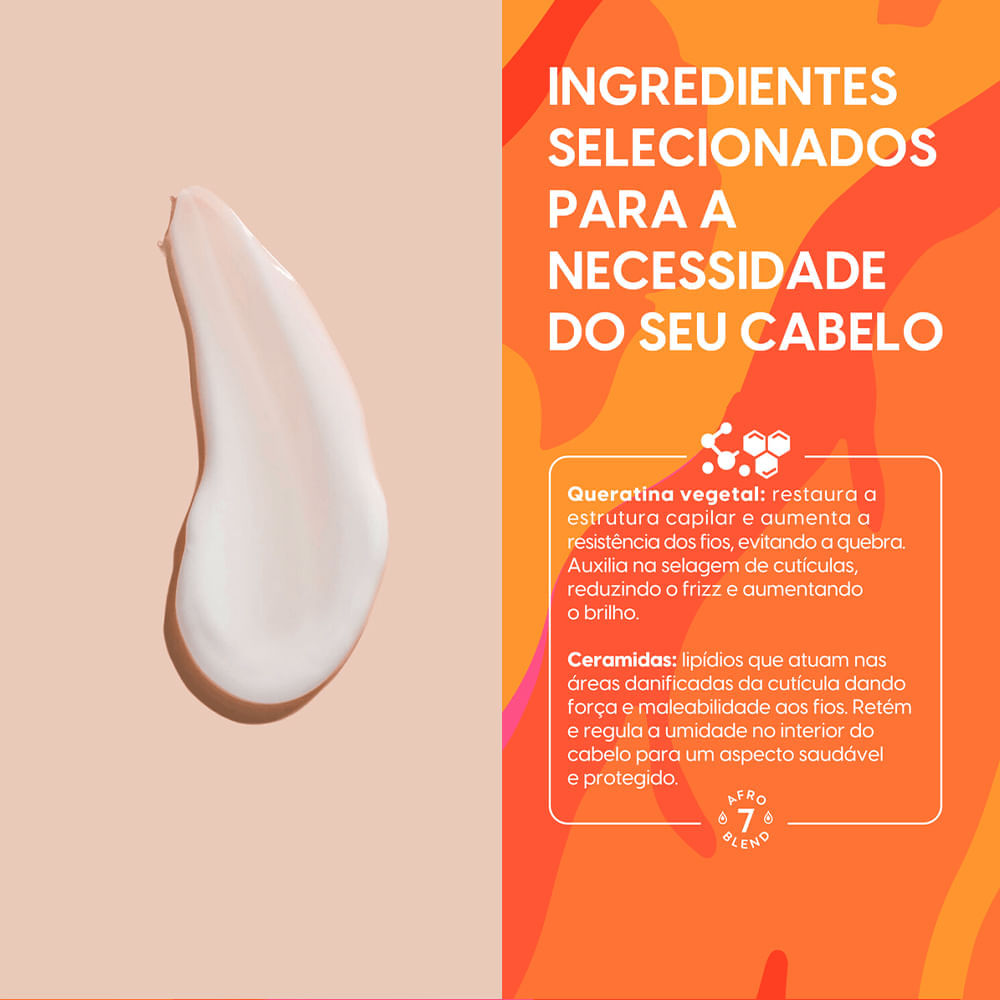Condicionador Reparação Queratina Negra Rosa 300ml